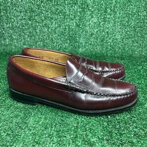 Weejuns GH BASS Men’s Slip On Penny Loafers Burgundy Dress Shoes Size 8 D